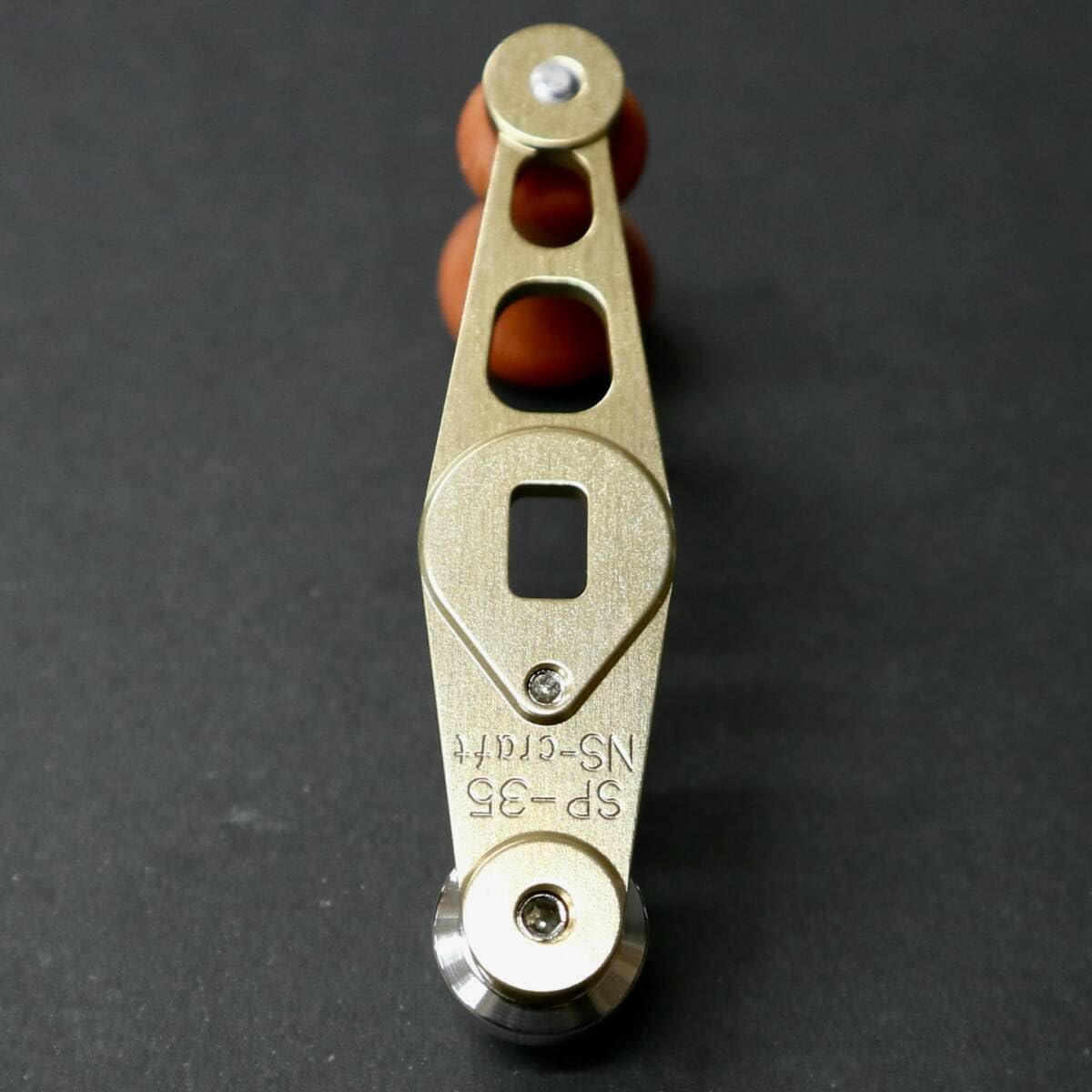 NSクラフト製リールハンドルSP35 アブガルシアアンバサダー ベイト